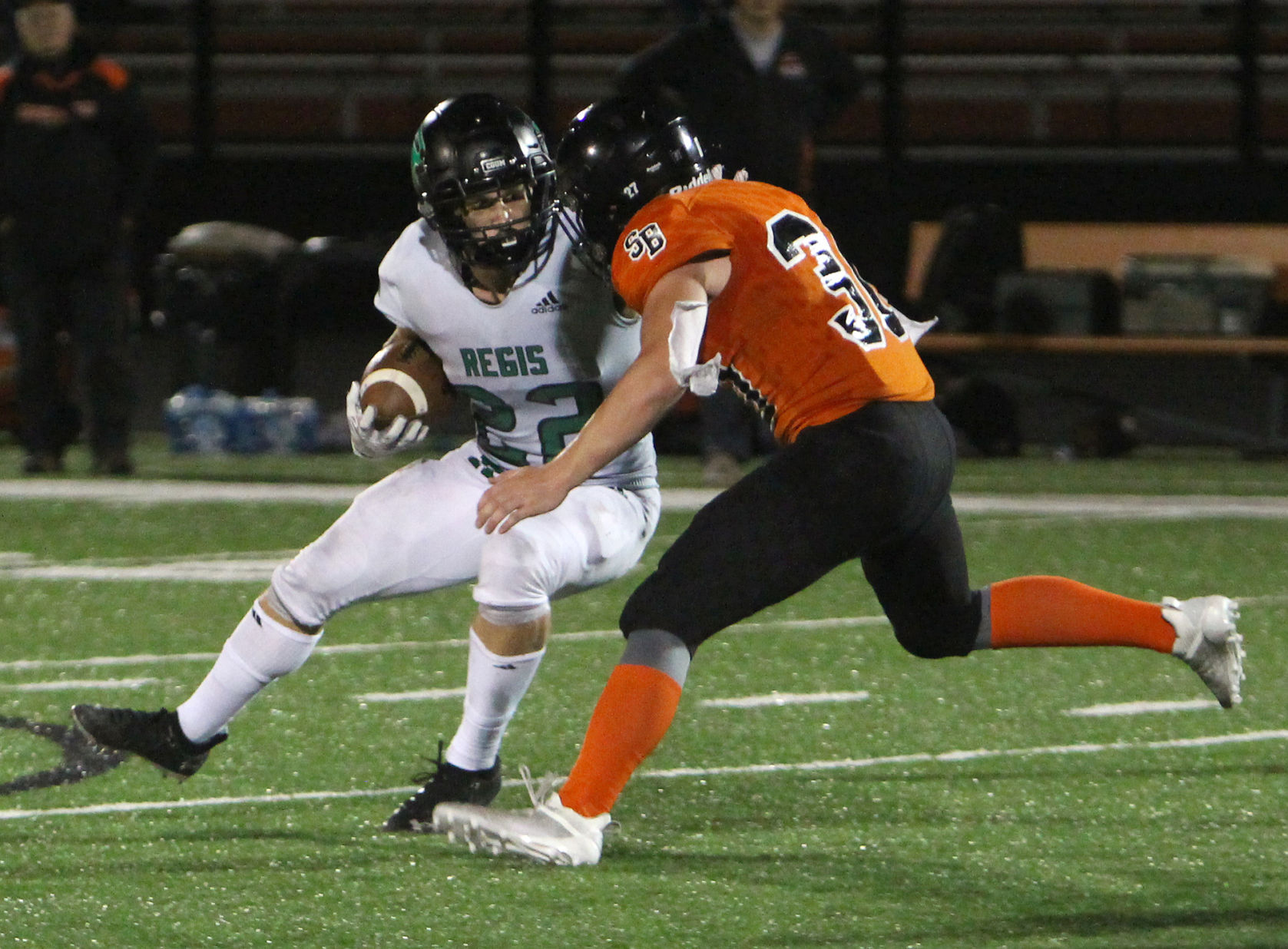 Eau Claire Regis at Stanley-Boyd football 10-8-21